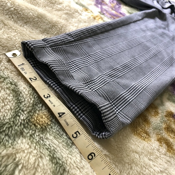 Paperbag Highrise Self-tie Patterned Pants - Picture 7 of 9